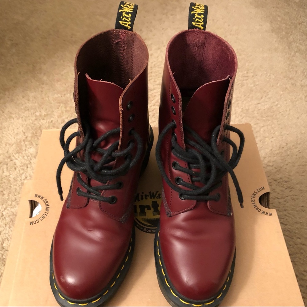 Dr. Martens Clemency Cherry Red Rouge Smooth